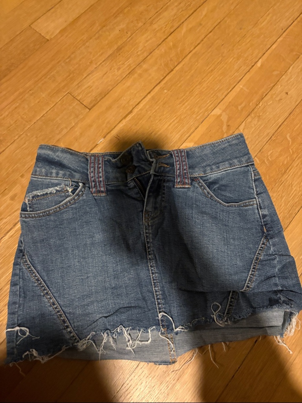 wild fable Dark Blue Denim Skirt